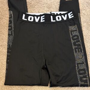 Love Black and White Leggings